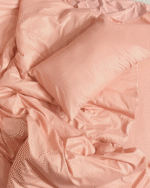 Coral Pink Duvet Set