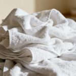 100% Cotton White Bath Towel – 60 x 30 Inches - Image 2