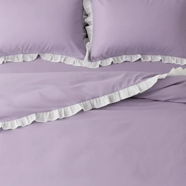 Lavender Ruffles Full Bedset