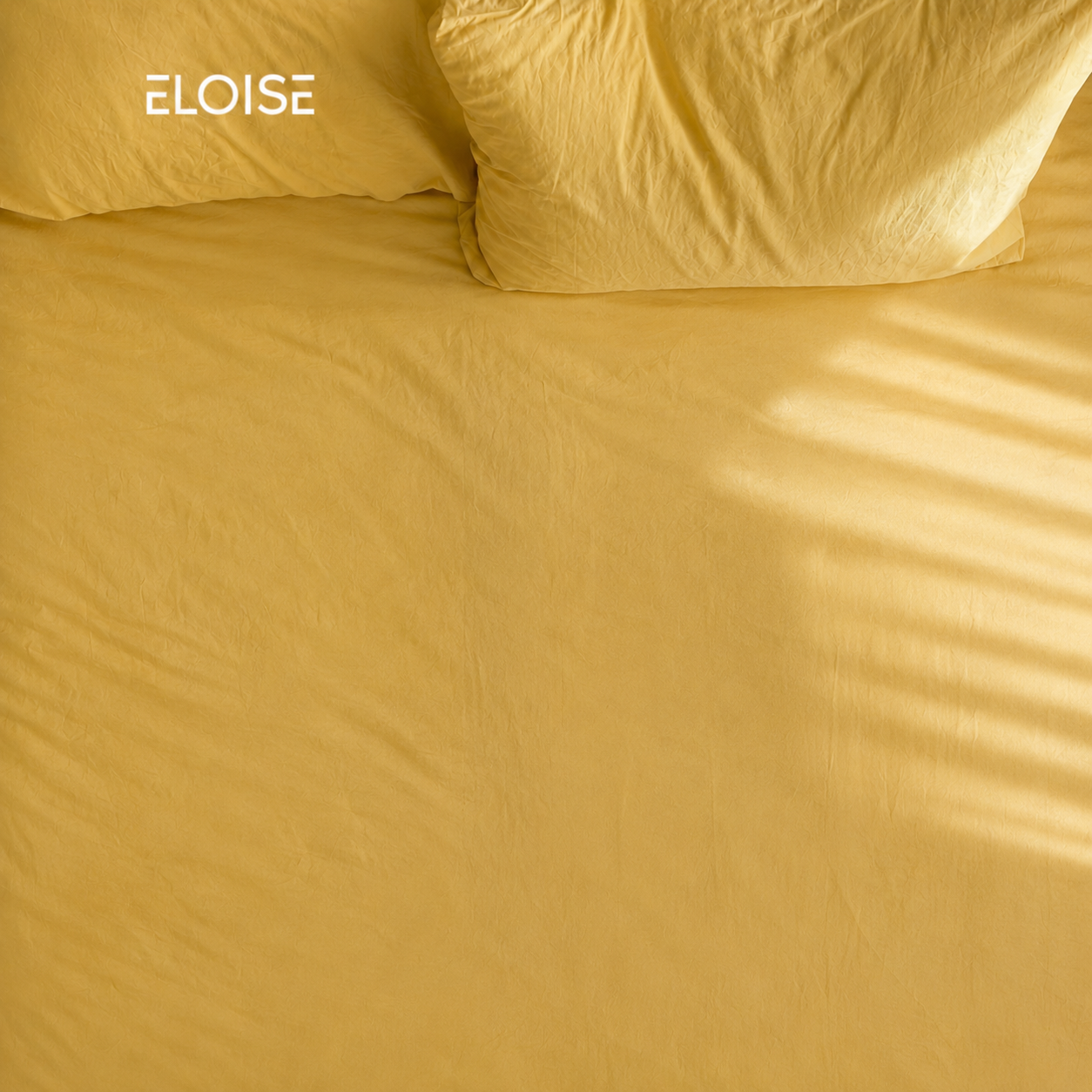 ChatGPT Image Aug 1, 2026, 02_57_31 AM Mustard Cream Bedsheet Set - Image 1