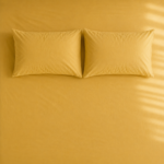 Mustard Cream Bedsheet Set - Image 2