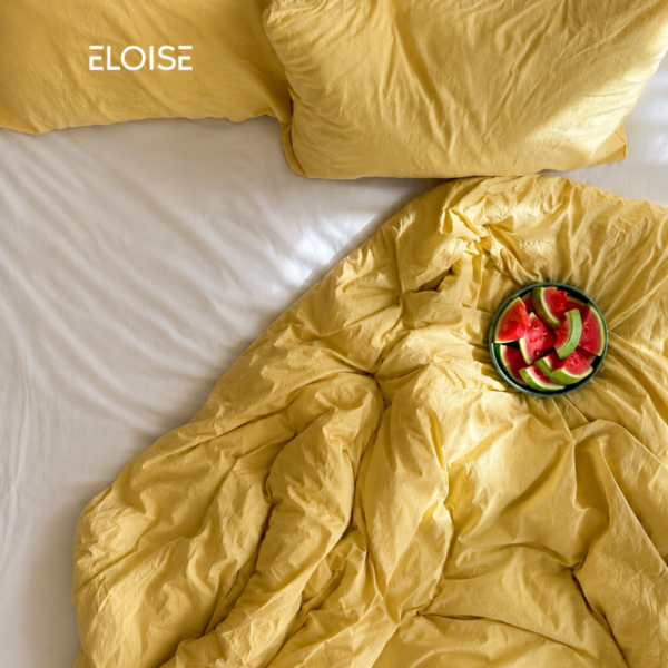 Mustard Cream -  Duvet Cover Set